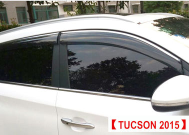 China Hyundai Tucson Repuestos para automóviles Visores de ventanas de moldeo por inyección con banda de recorte proveedor
