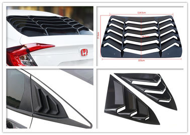 China Estilo deportivo Ventanas traseras y laterales para Honda Civic 2016 2018 proveedor