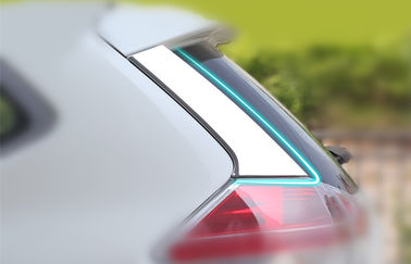 China NISSAN X-TRAIL 2014 Revestimiento de ventanas de automóviles, adornos de ventanas traseras cromados proveedor
