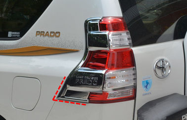 China Capa de luz trasera de automóvil cromada de plástico Capa de lámpara trasera para Toyota Prado proveedor
