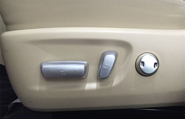 China Highlander Kluger 2014 2015 Autos, piezas de recubrimiento interior, tapa de cambio de asiento cromado proveedor