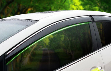 China Visores para ventanas de automóviles de protección contra el sol y la lluvia para KIA K3 2013 con banda de acero inoxidable proveedor