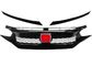 Rejilla delantera ABS tipo-R para Honda New Civic 2016 2018 proveedor