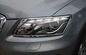 Luz delantera ABS cromada personalizada, biseles de la lámpara delantera, lentes de cubierta del Audi Q5 2012 proveedor