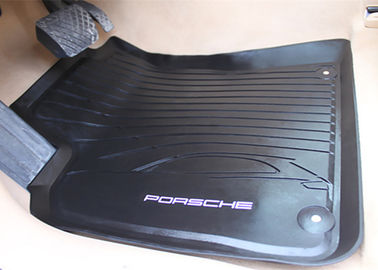 China Alfombras de piso de PVC negro para Porsche Macan 2014 2016, Alfombras de pie con logotipo de estilo original proveedor