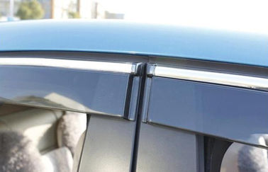 China Deflectores de viento para Chery Tiggo 2012 Visores de ventanas de automóviles con banda de recorte proveedor