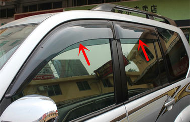 China Inyección de visores para ventanas de automóviles para Prado 2010 FJ150 Protector de lluvia solar proveedor