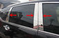 Ventana de coche pulida visores solares de acero inoxidable para HONDA CR-V 2012 proveedor