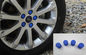 Partes de recubrimiento de carrocería universal, tapas de nueces de ruedas de goma de silicona de colores proveedor