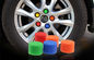 Partes de recubrimiento de carrocería universal, tapas de nueces de ruedas de goma de silicona de colores proveedor